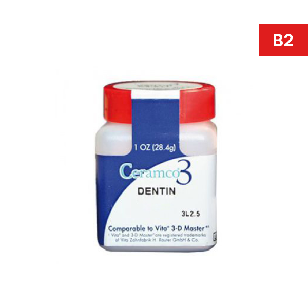 Керамическая масса Ceramco Body В2 28,4г