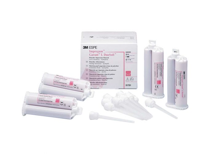 Слепочная масса 3М Impregum Garant L DuoSoft 31751 4x50мл+20насадок 7000030673